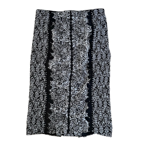 Anthropologie Beguile Pencil laser cut Skirt by Byron Lars Size 0 NWT - Picture 2 of 14